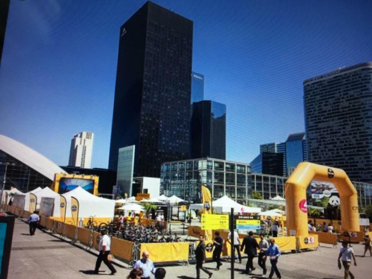 Chezclervie Nanterre City, Close To Paris La Defense U Arena Exterior foto