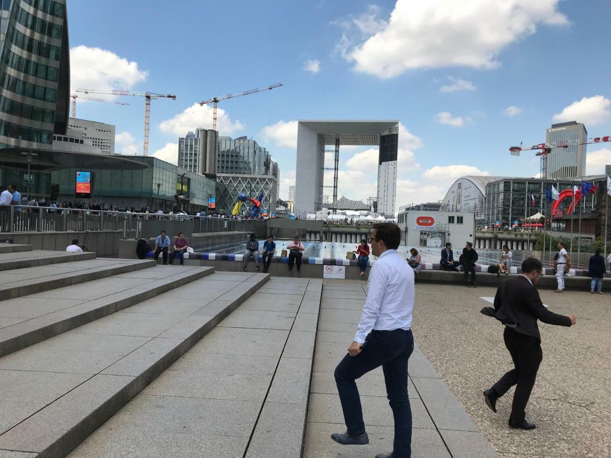 Chezclervie Nanterre City, Close To Paris La Defense U Arena Exterior foto
